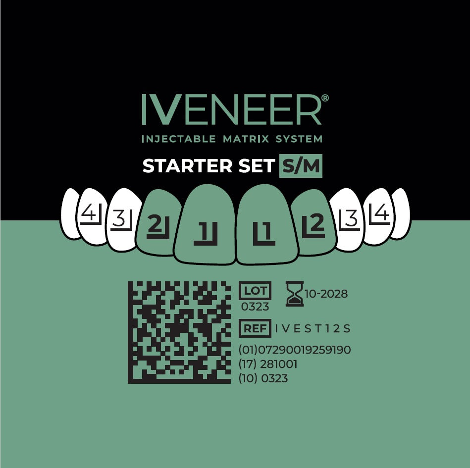 IVENEER Starter Set S/M 12x units