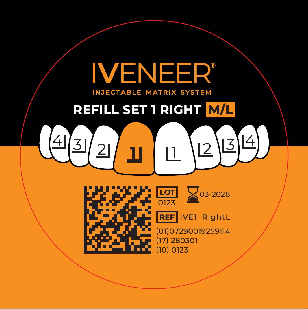 IVENEER Refill Set 10x units