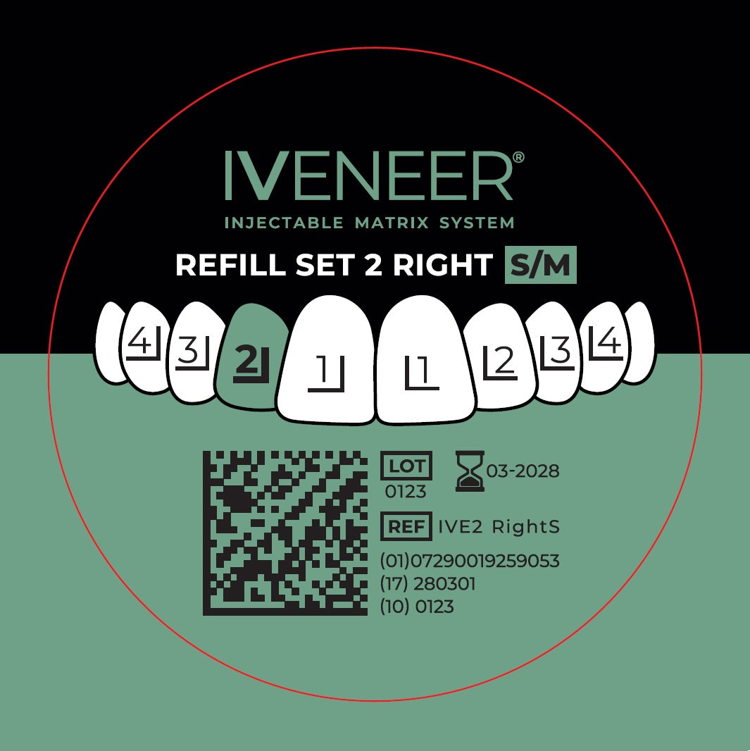 IVENEER Refill Set 10x units